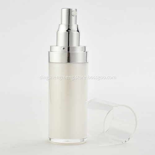 Refillable Cream Bottle Black Cream Bottle Frosted Bottle